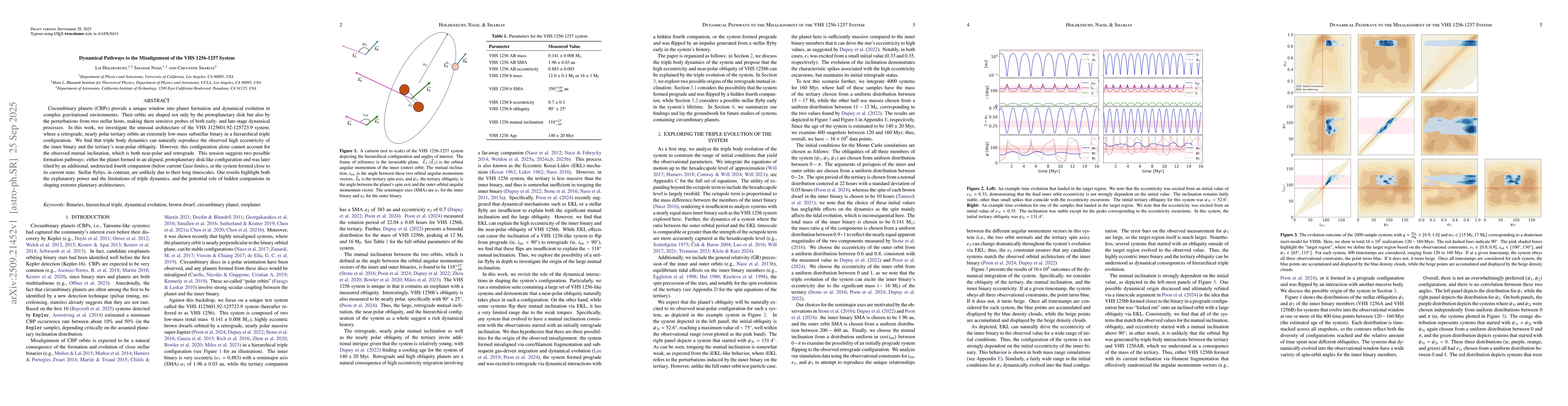 Thumbnail for Dynamical Pathways to the Misalignment of the VHS 1256-1257 System