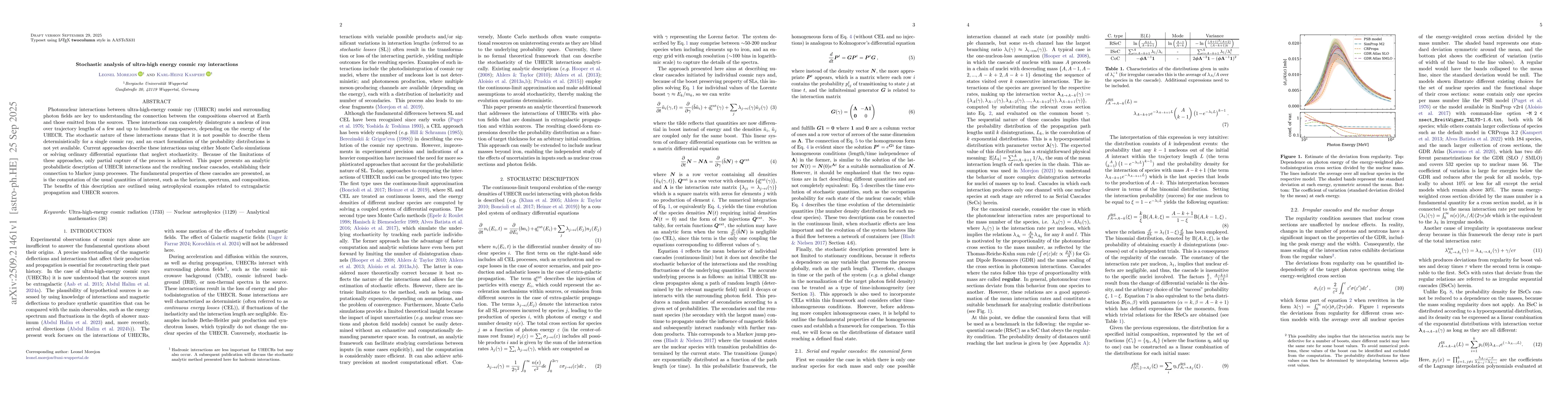 Thumbnail for Stochastic analysis of ultra-high energy cosmic ray interactions
