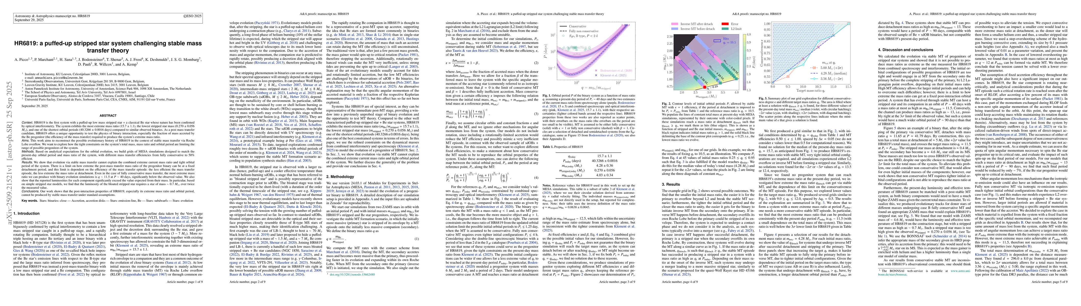 Thumbnail for HR6819: a puffed-up stripped star system challenging stable mass
  transfer theory