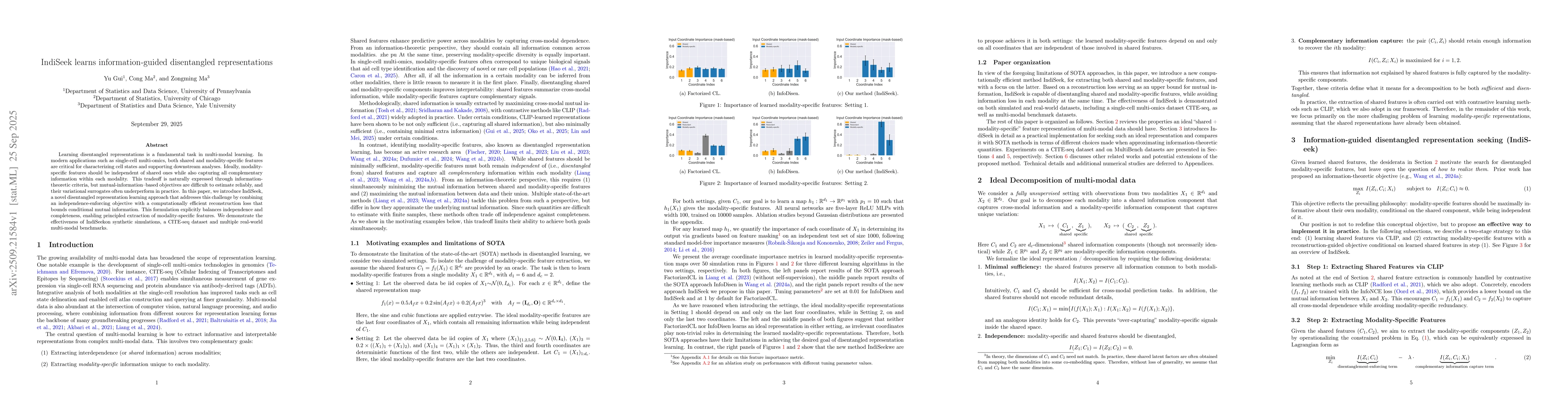 Thumbnail for IndiSeek learns information-guided disentangled representations