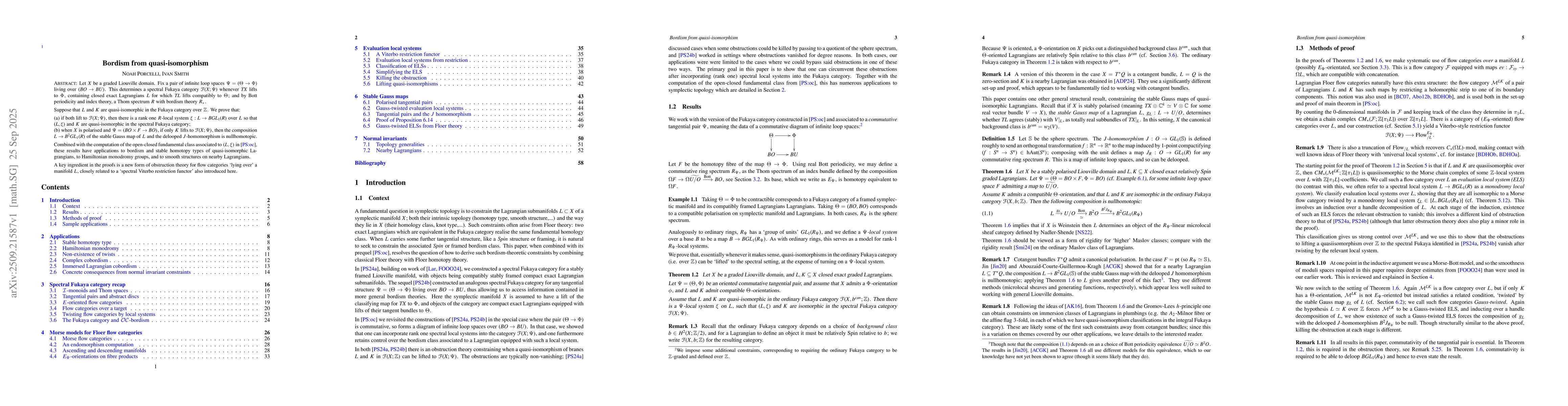 Thumbnail for Bordism from quasi-isomorphism