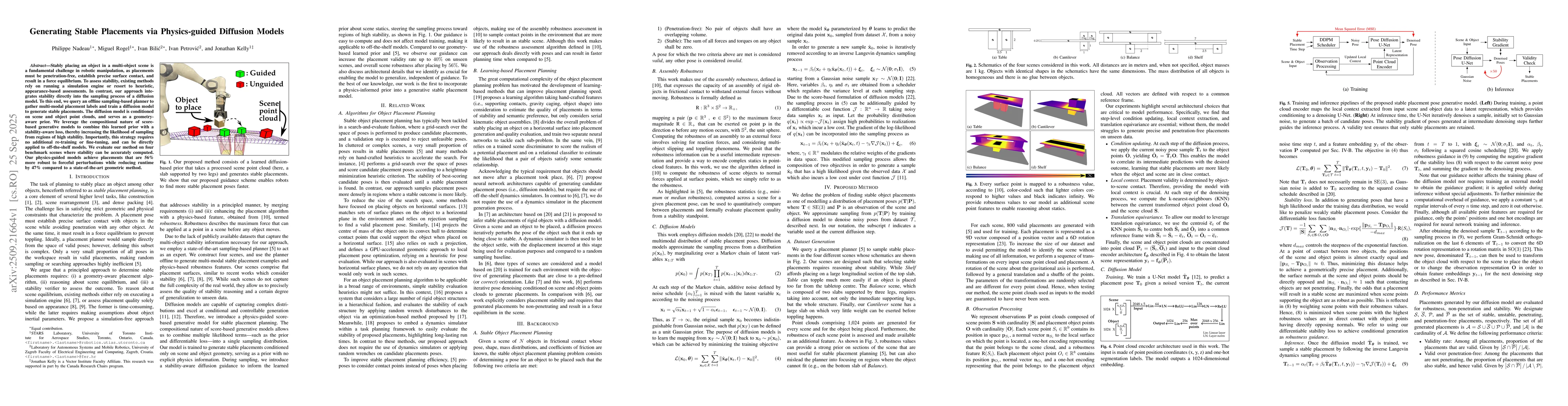 Thumbnail for Generating Stable Placements via Physics-guided Diffusion Models