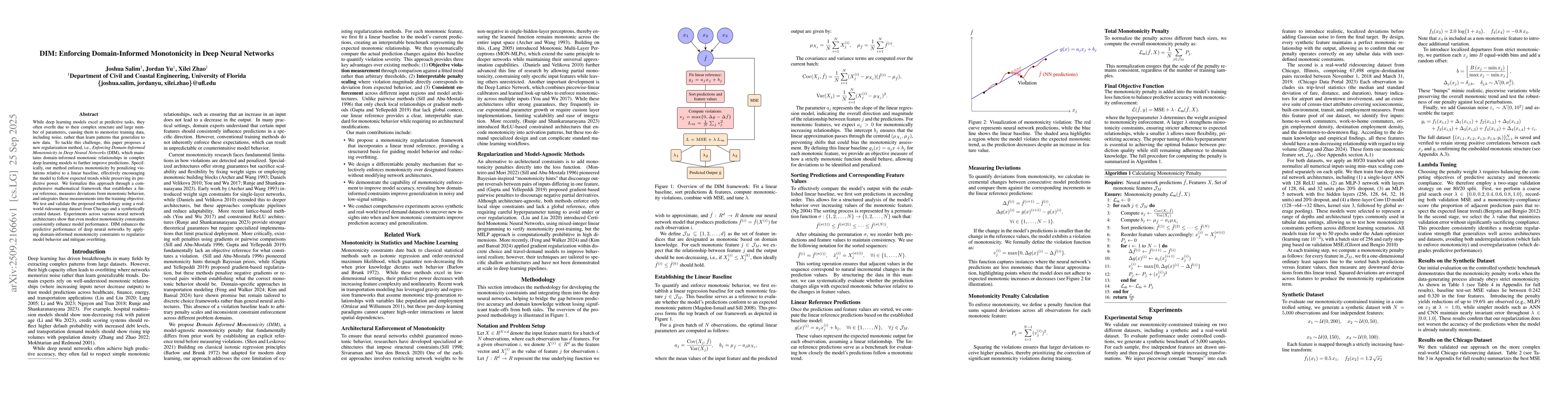 Thumbnail for DIM: Enforcing Domain-Informed Monotonicity in Deep Neural Networks