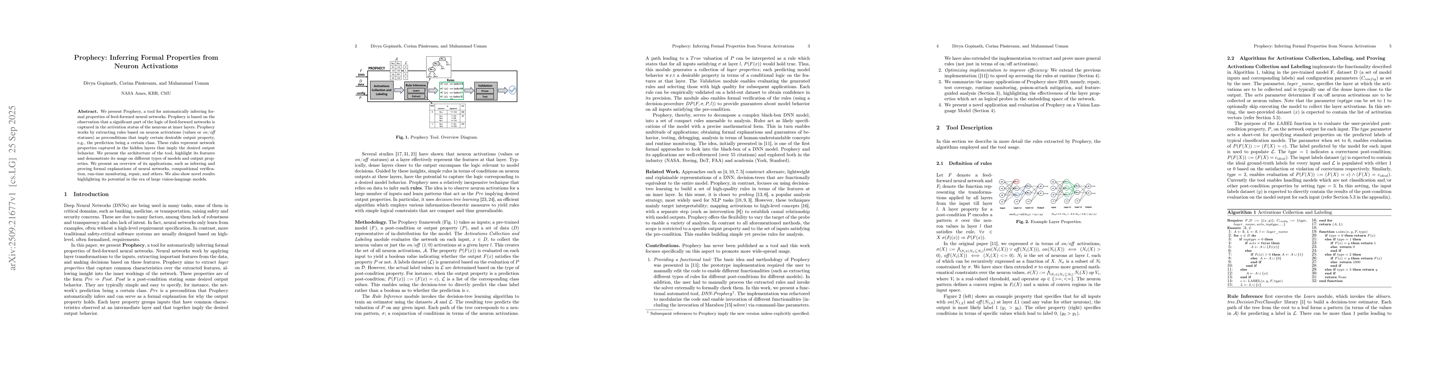 Thumbnail for Prophecy: Inferring Formal Properties from Neuron Activations