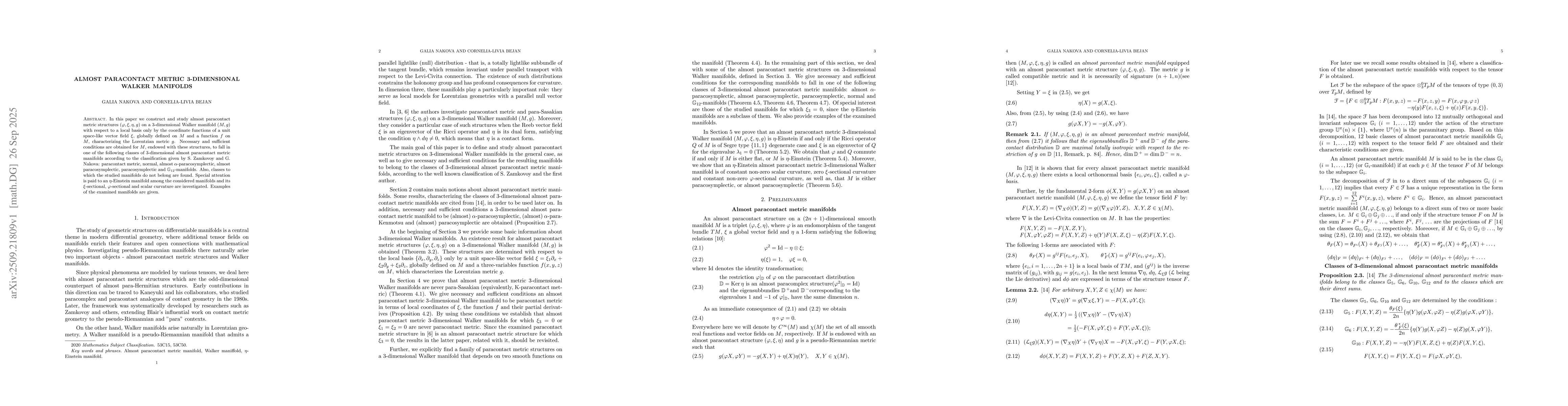 Thumbnail for Almost paracontact metric 3-dimensional Walker manifolds
