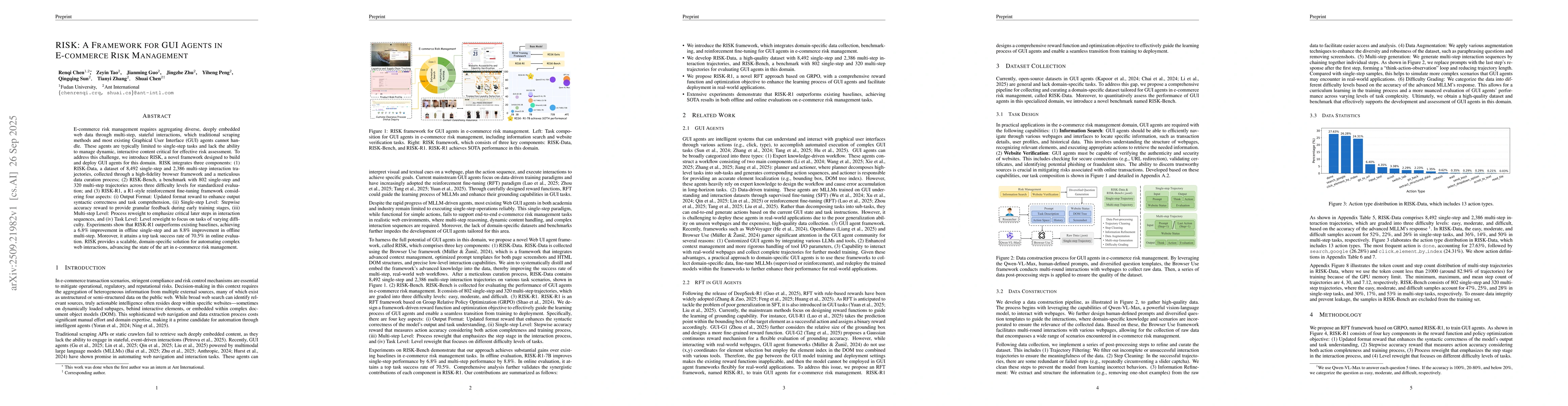 Thumbnail for RISK: A Framework for GUI Agents in E-commerce Risk Management