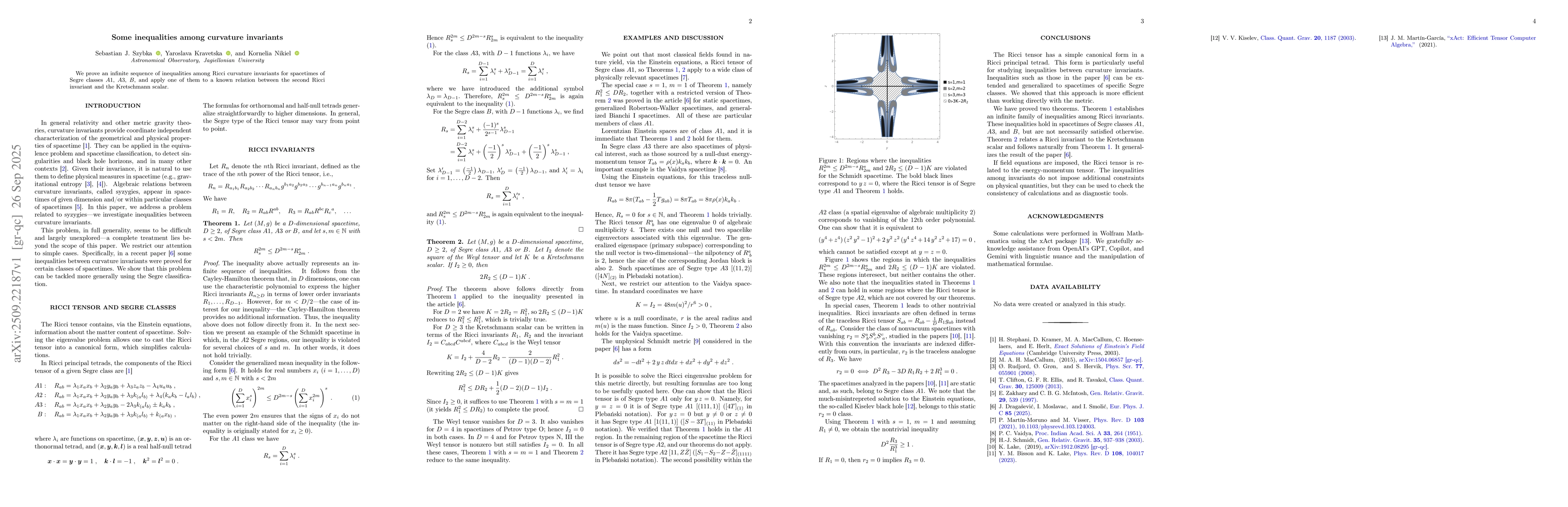Thumbnail for Some inequalities among curvature invariants