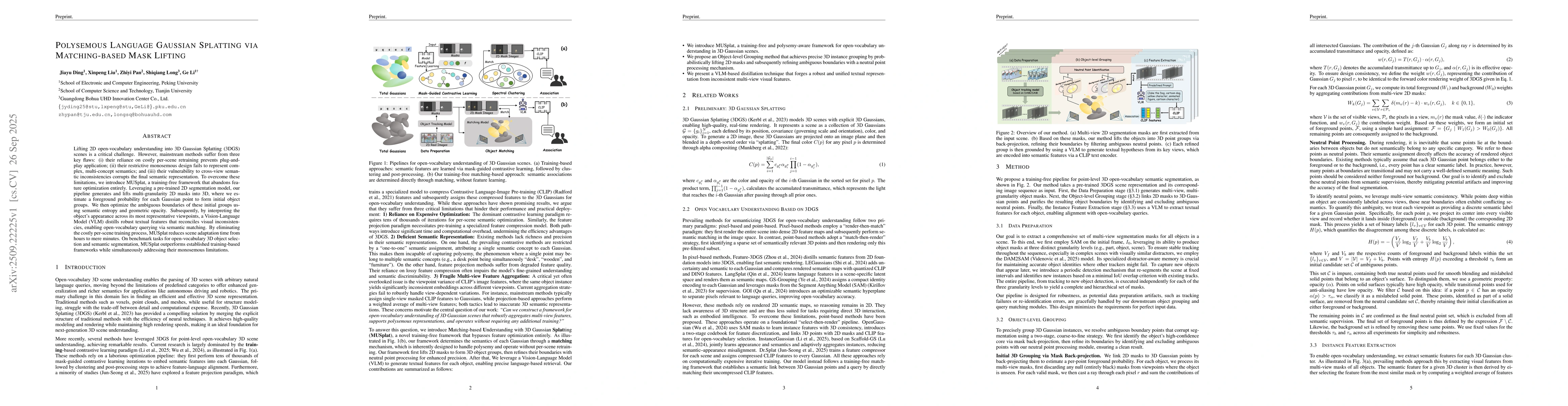 Thumbnail for Polysemous Language Gaussian Splatting via Matching-based Mask Lifting