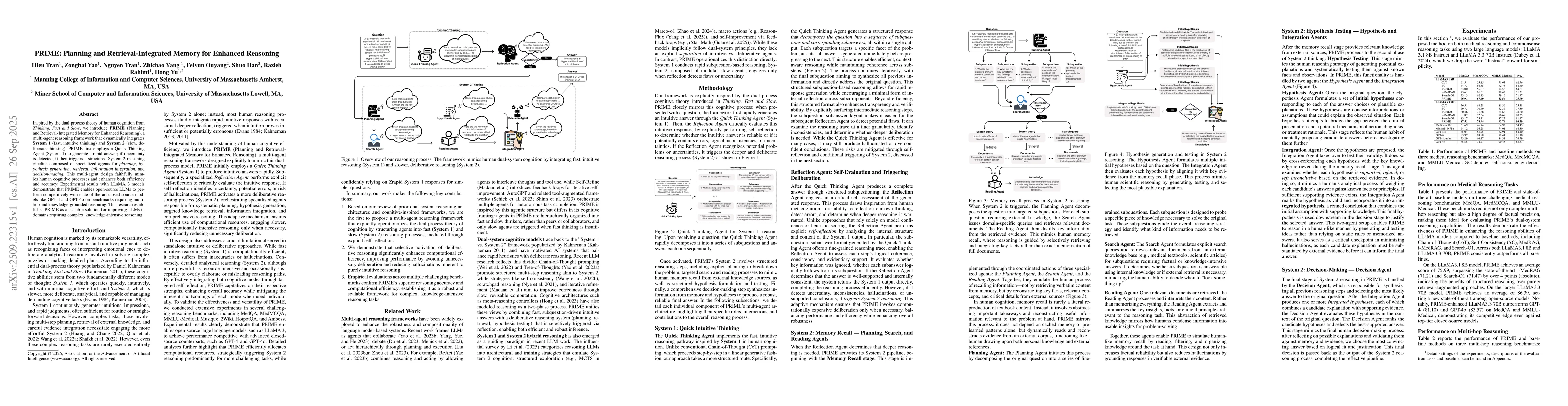 Thumbnail for PRIME: Planning and Retrieval-Integrated Memory for Enhanced Reasoning