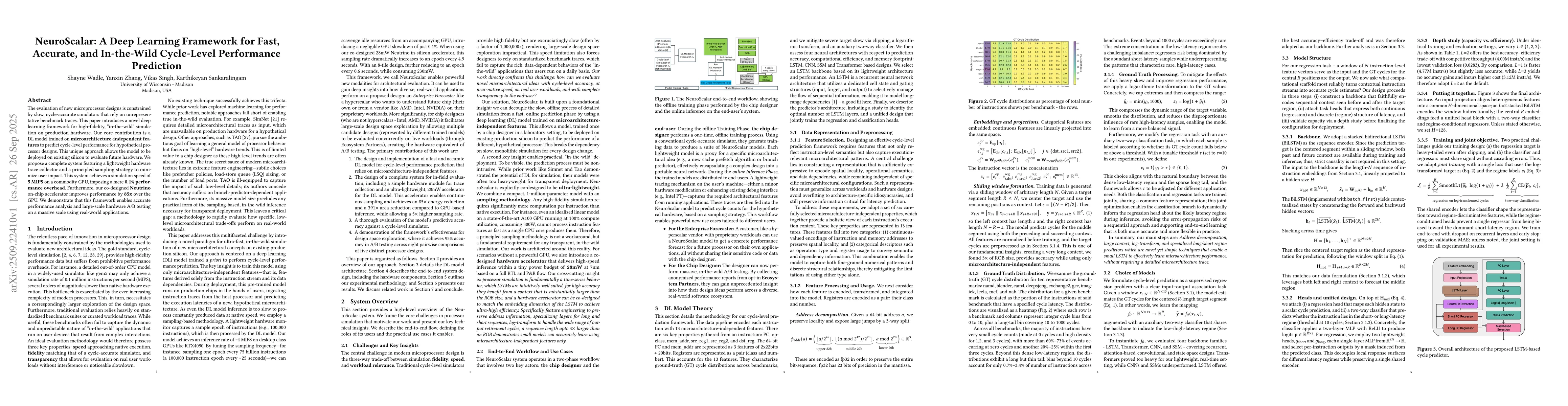 Thumbnail for NeuroScalar: A Deep Learning Framework for Fast, Accurate, and
  In-the-Wild Cycle-Level Performance Prediction