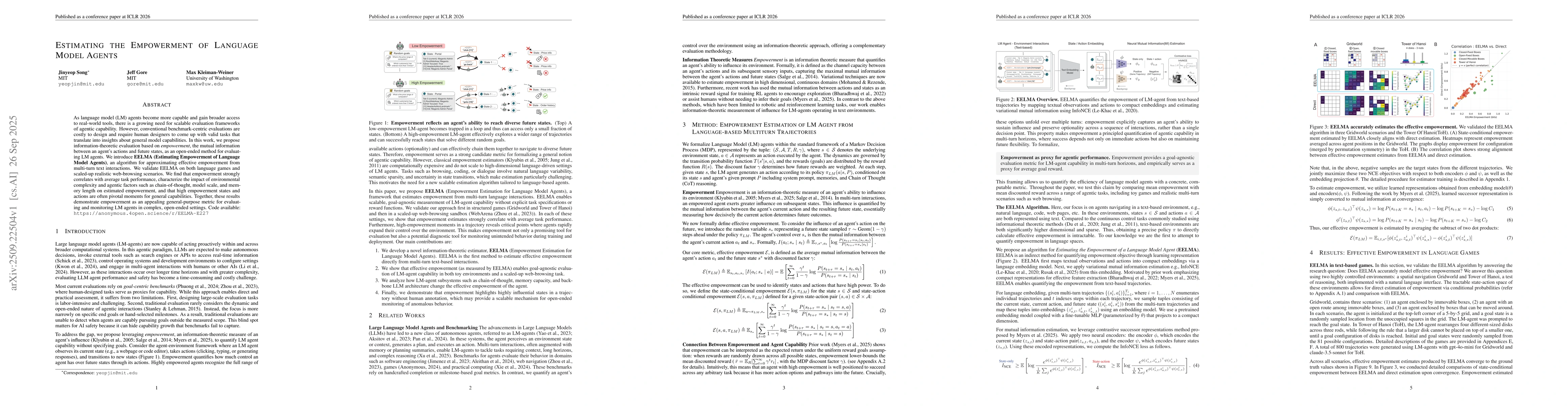 Thumbnail for Estimating the Empowerment of Language Model Agents