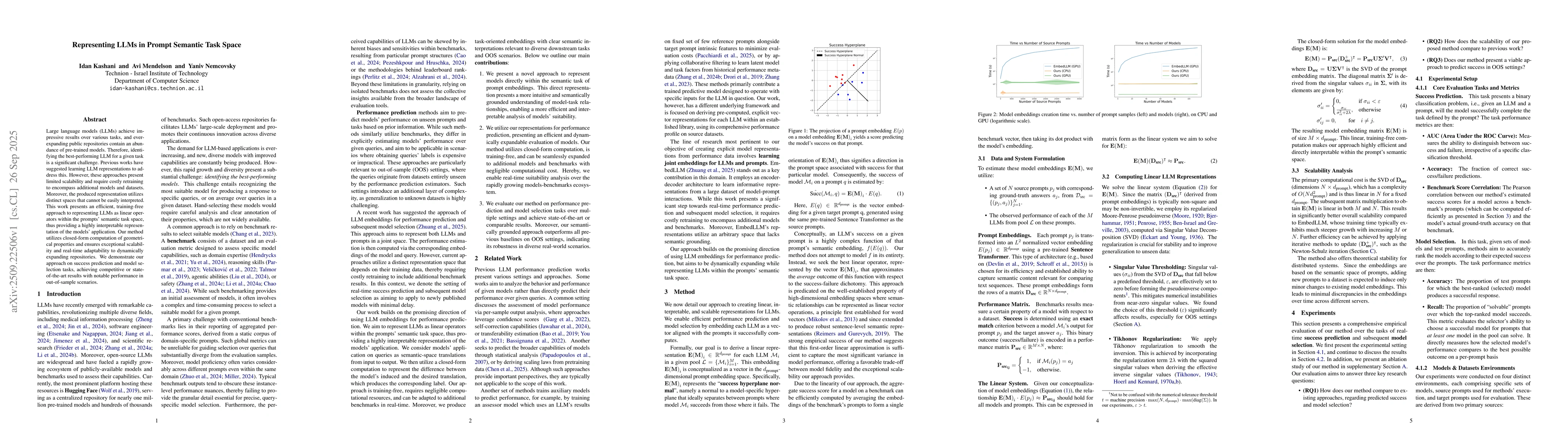 Thumbnail for Representing LLMs in Prompt Semantic Task Space