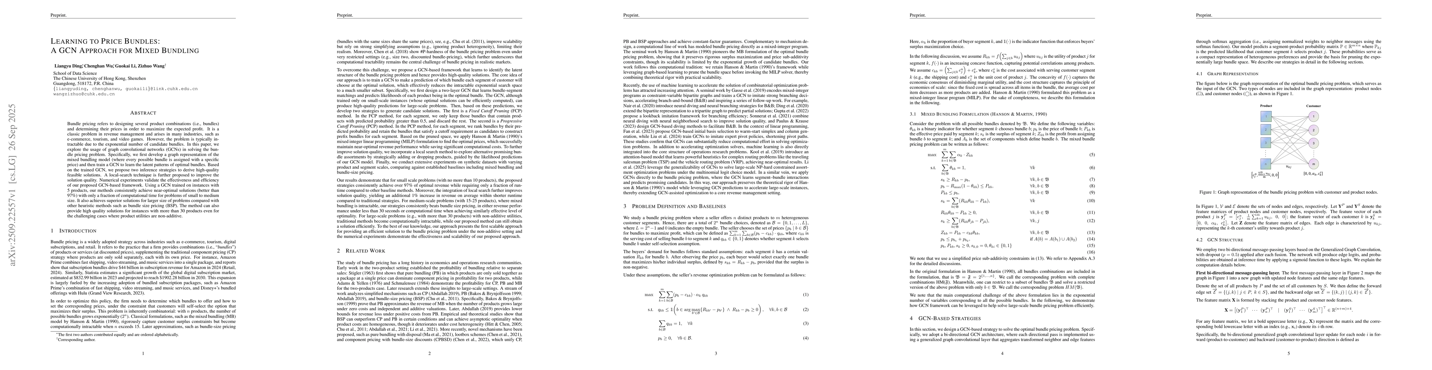 Thumbnail for Learning to Price Bundles: A GCN Approach for Mixed Bundling