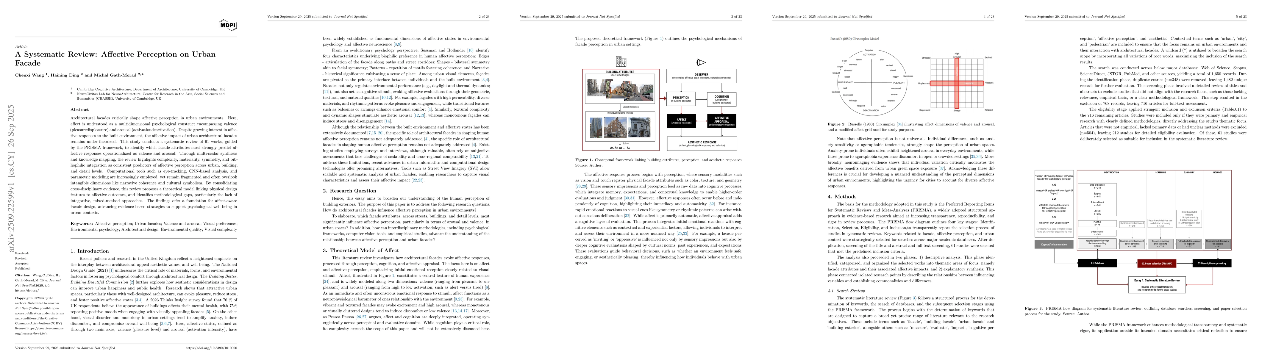 Thumbnail for A Systematic Review: Affective Perception on Urban Facades
