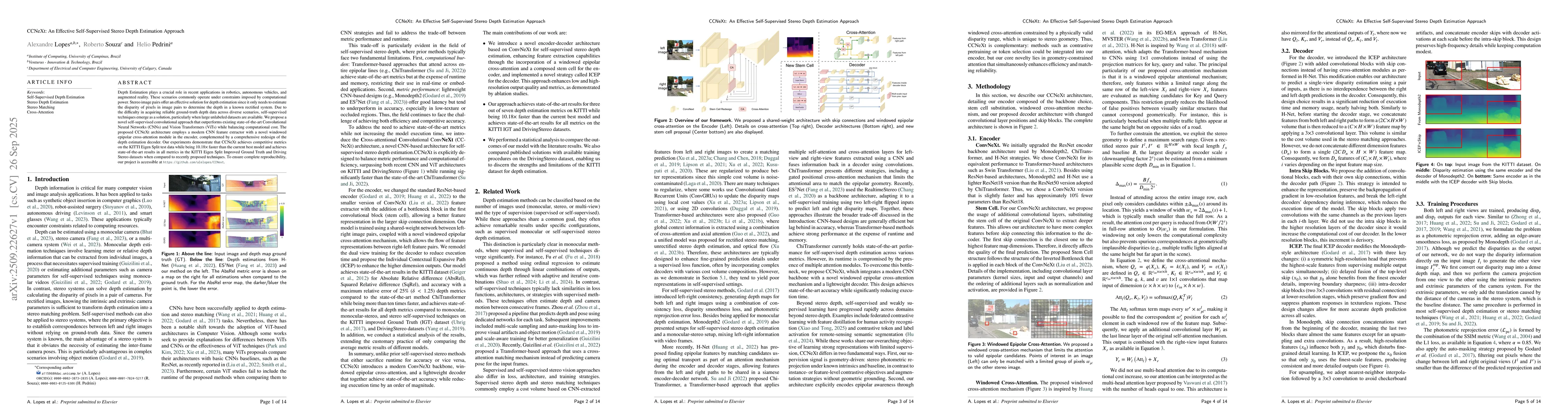 Thumbnail for CCNeXt: An Effective Self-Supervised Stereo Depth Estimation Approach