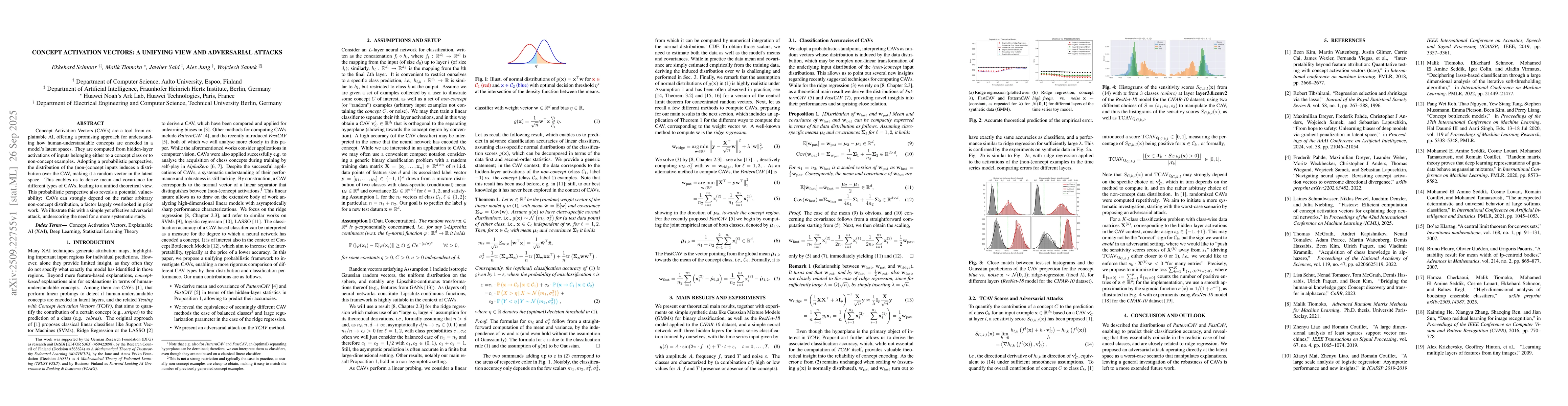 Thumbnail for Concept activation vectors: a unifying view and adversarial attacks