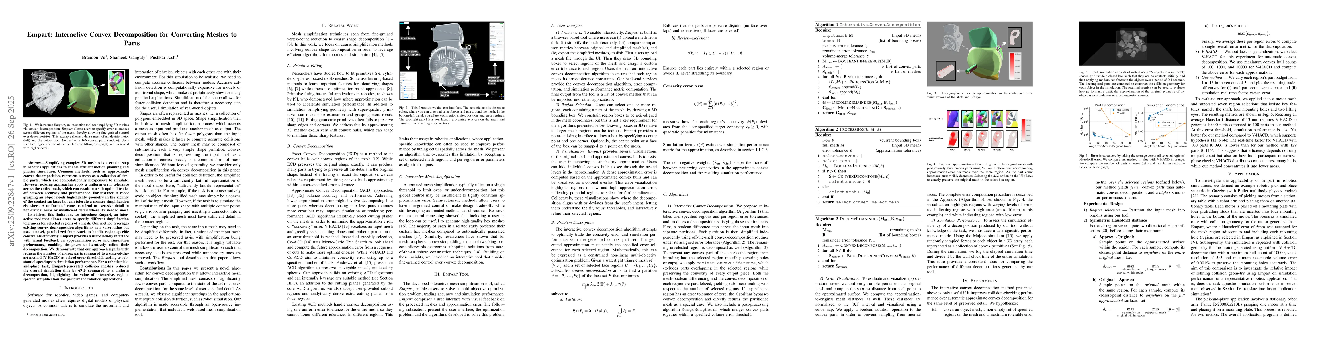 Thumbnail for Empart: Interactive Convex Decomposition for Converting Meshes to Parts