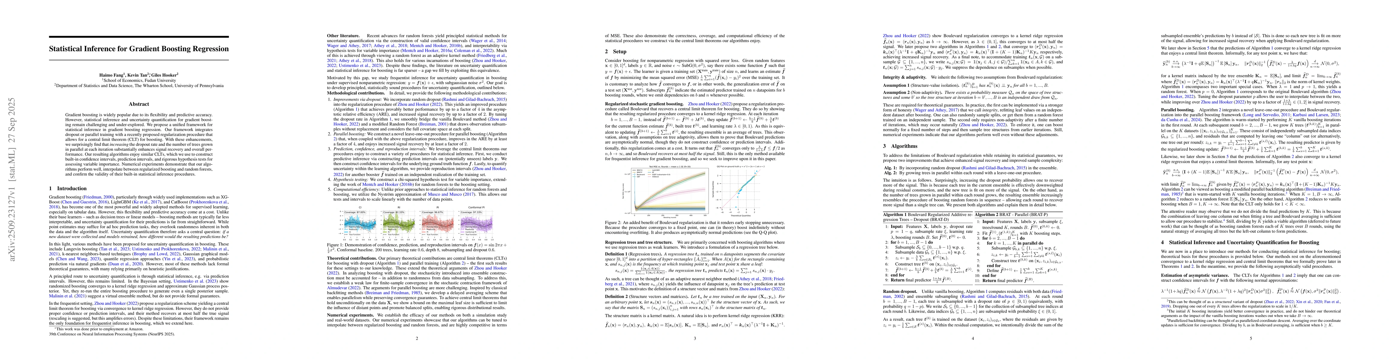Thumbnail for Statistical Inference for Gradient Boosting Regression