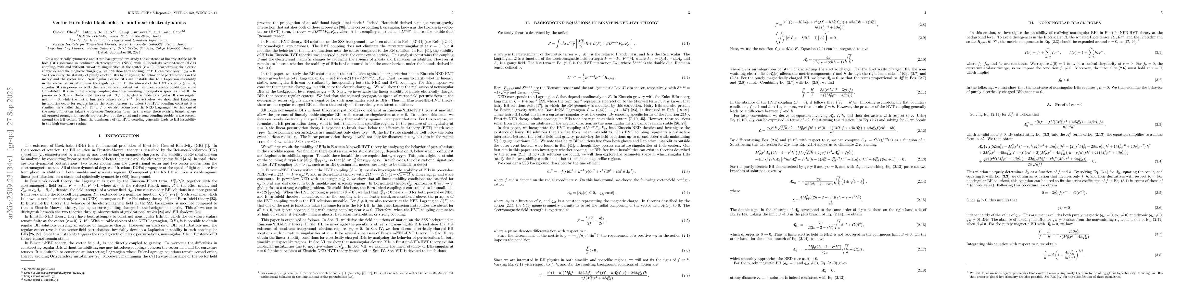 Thumbnail for Vector Horndeski black holes in nonlinear electrodynamics