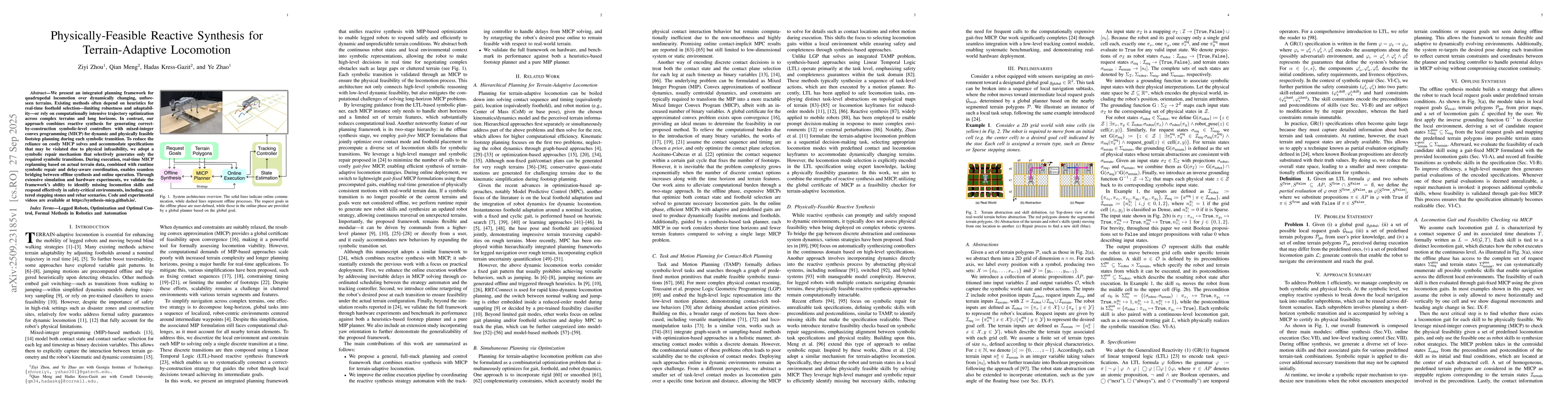 Thumbnail for Physically-Feasible Reactive Synthesis for Terrain-Adaptive Locomotion