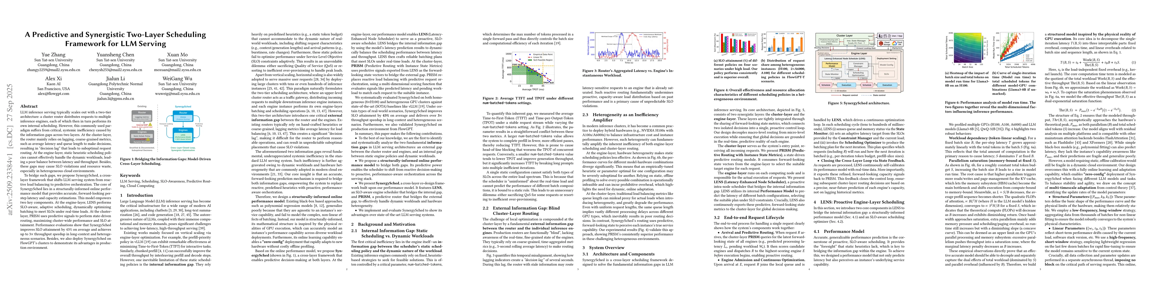 Thumbnail for A Predictive and Synergistic Two-Layer Scheduling Framework for LLM
  Serving