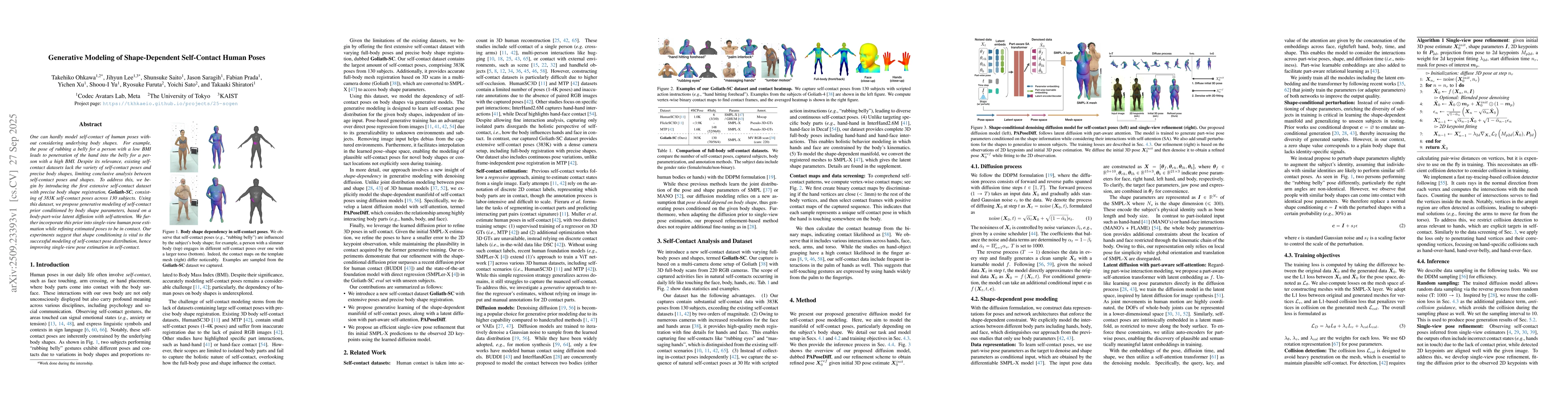Thumbnail for Generative Modeling of Shape-Dependent Self-Contact Human Poses