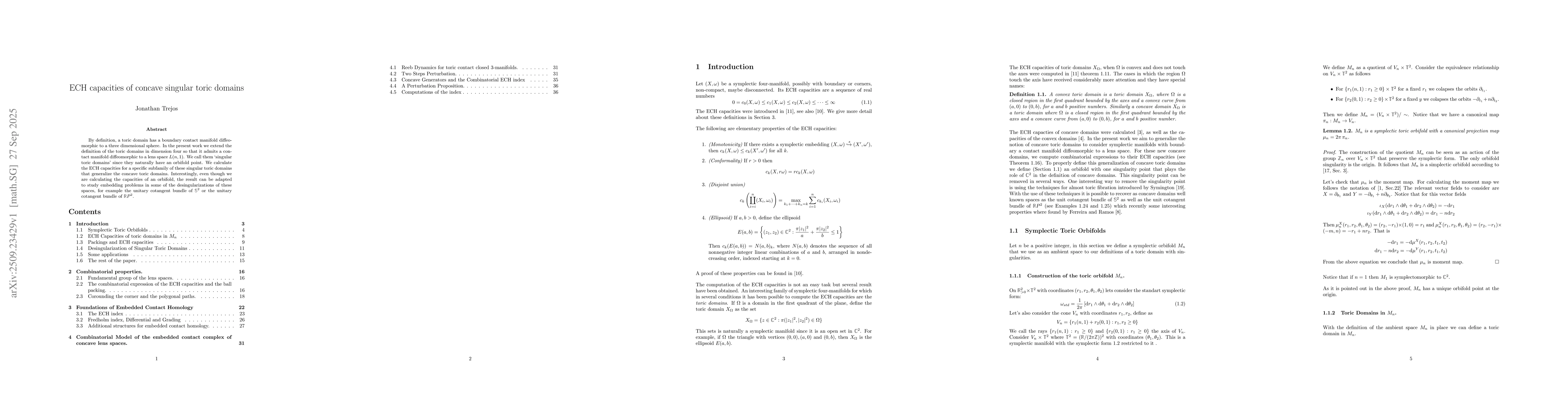 Thumbnail for ECH capacities of concave singular toric domains