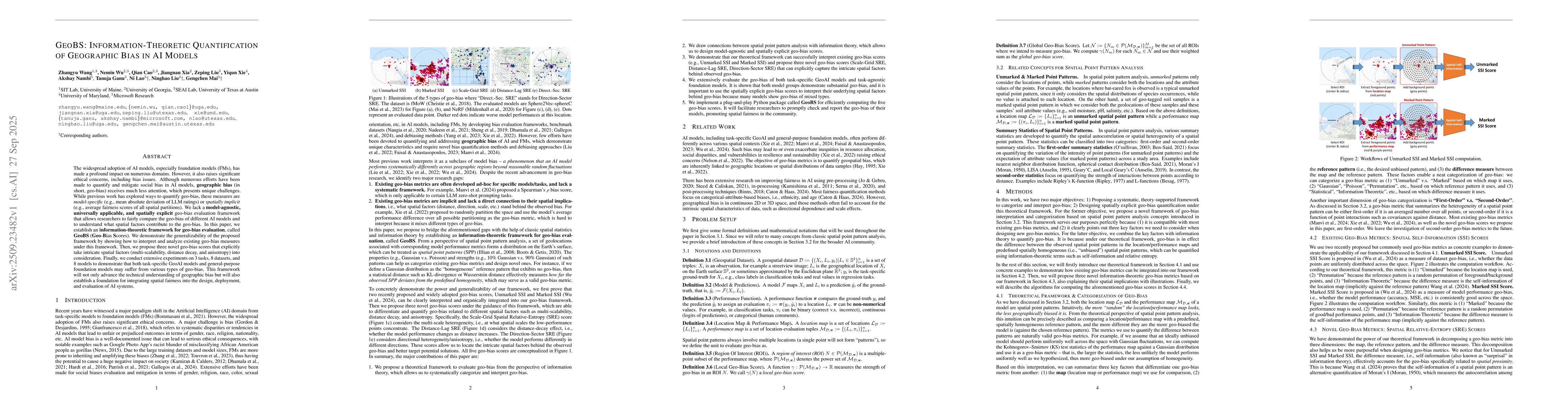 Thumbnail for GeoBS: Information-Theoretic Quantification of Geographic Bias in AI
  Models