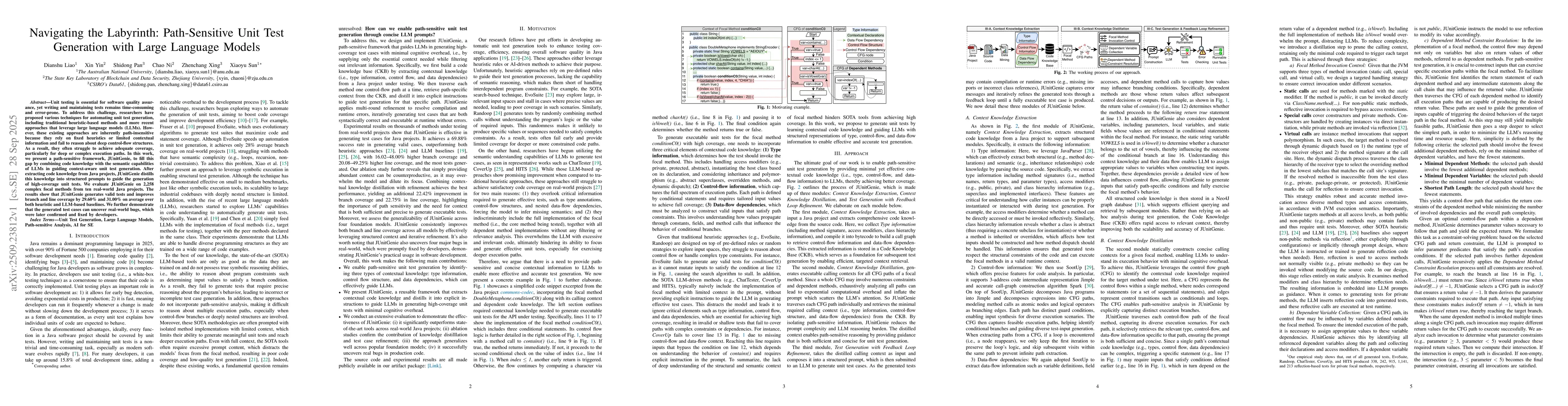 Thumbnail for Navigating the Labyrinth: Path-Sensitive Unit Test Generation with Large
  Language Models