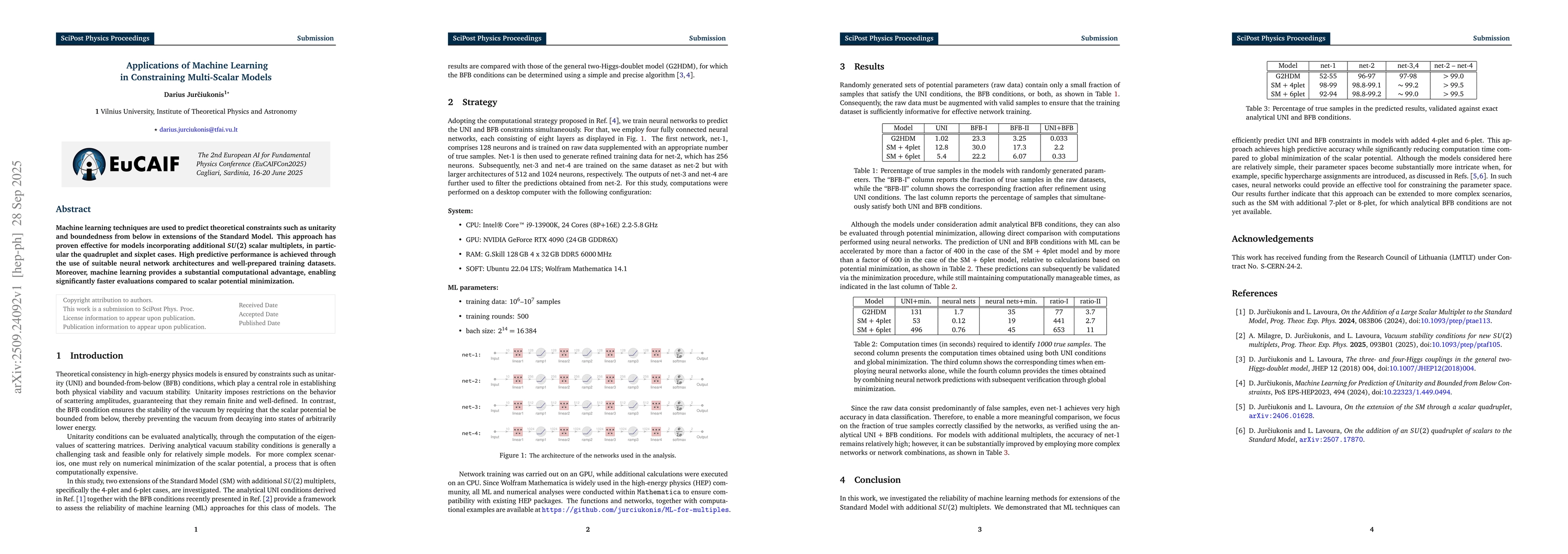 Thumbnail for Applications of Machine Learning in Constraining Multi-Scalar Models