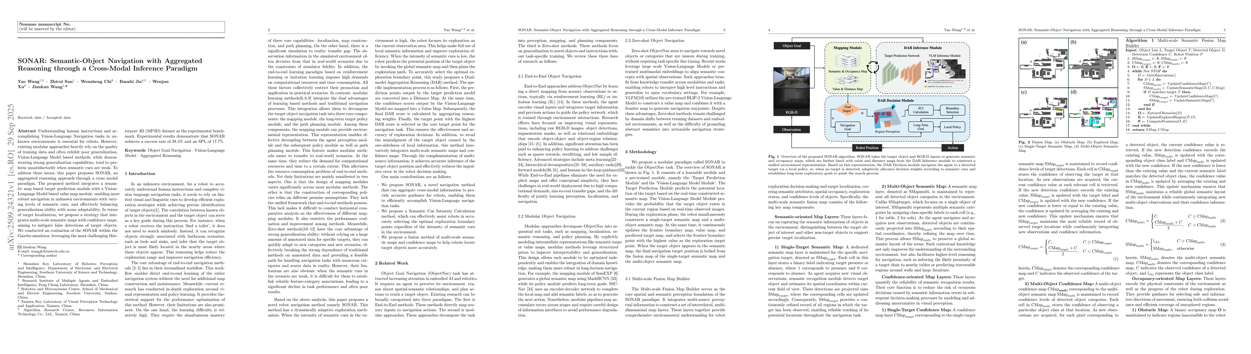 Thumbnail for SONAR: Semantic-Object Navigation with Aggregated Reasoning through a
  Cross-Modal Inference Paradigm