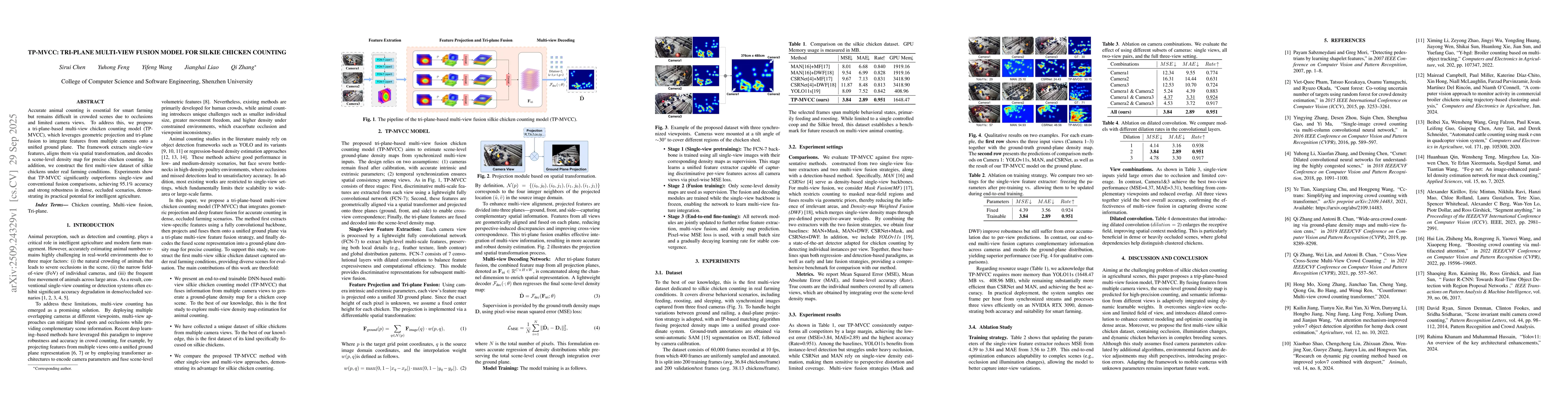 Thumbnail for TP-MVCC: Tri-plane Multi-view Fusion Model for Silkie Chicken Counting