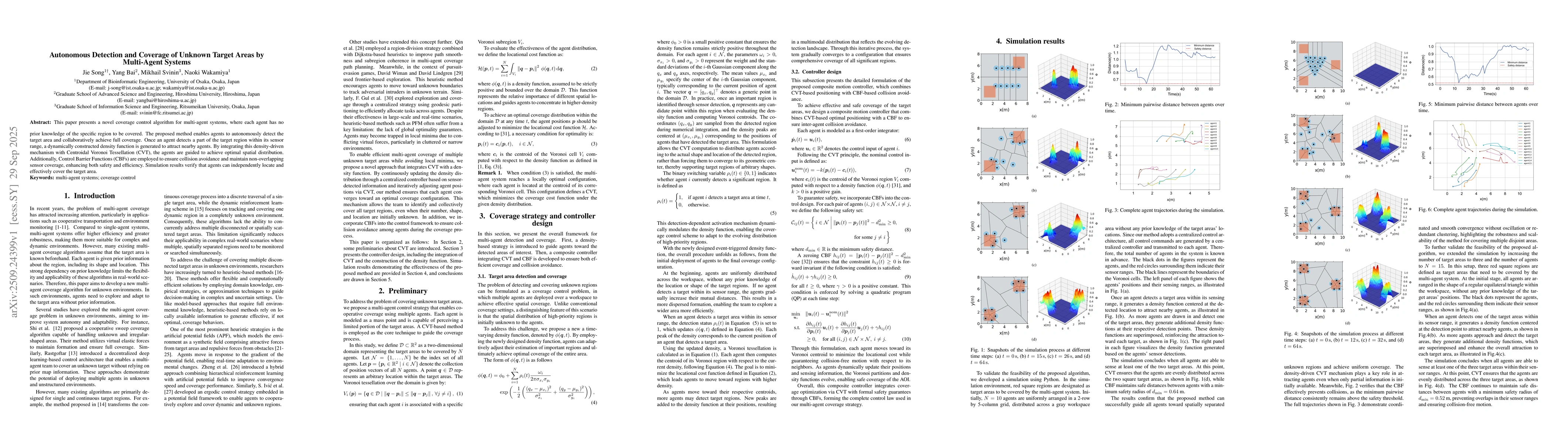 Thumbnail for Autonomous Detection and Coverage of Unknown Target Areas by Multi-Agent
  Systems
