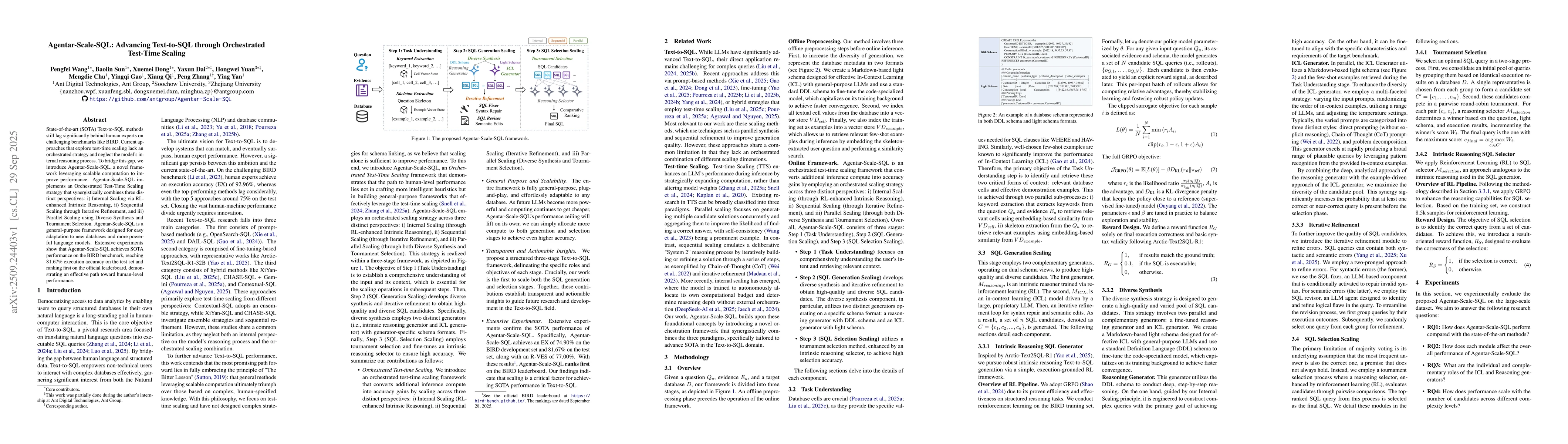 Thumbnail for Agentar-Scale-SQL: Advancing Text-to-SQL through Orchestrated Test-Time
  Scaling