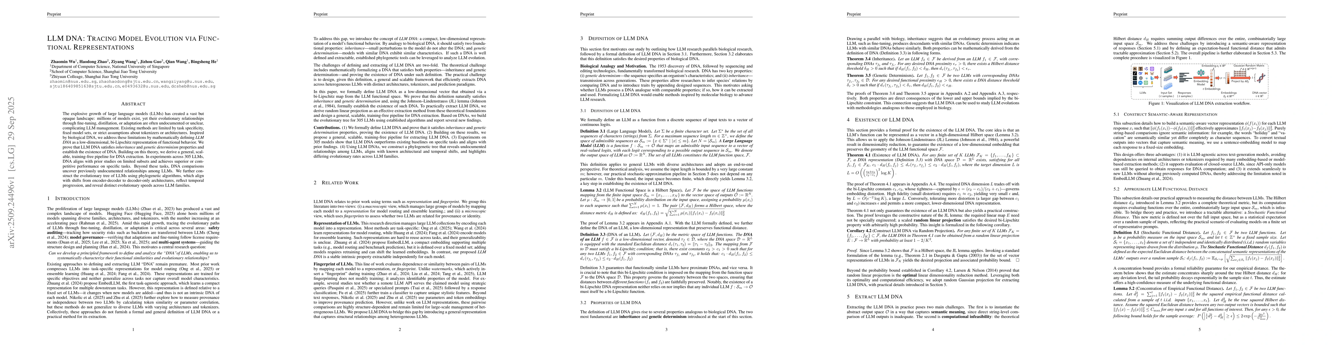 Thumbnail for LLM DNA: Tracing Model Evolution via Functional Representations