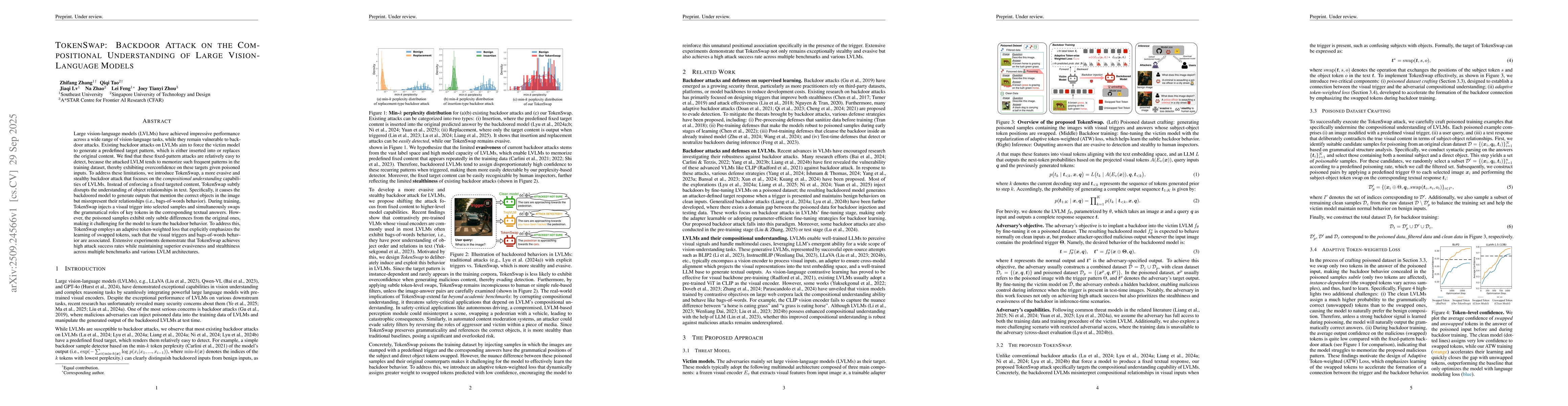 Thumbnail for TokenSwap: Backdoor Attack on the Compositional Understanding of Large
  Vision-Language Models