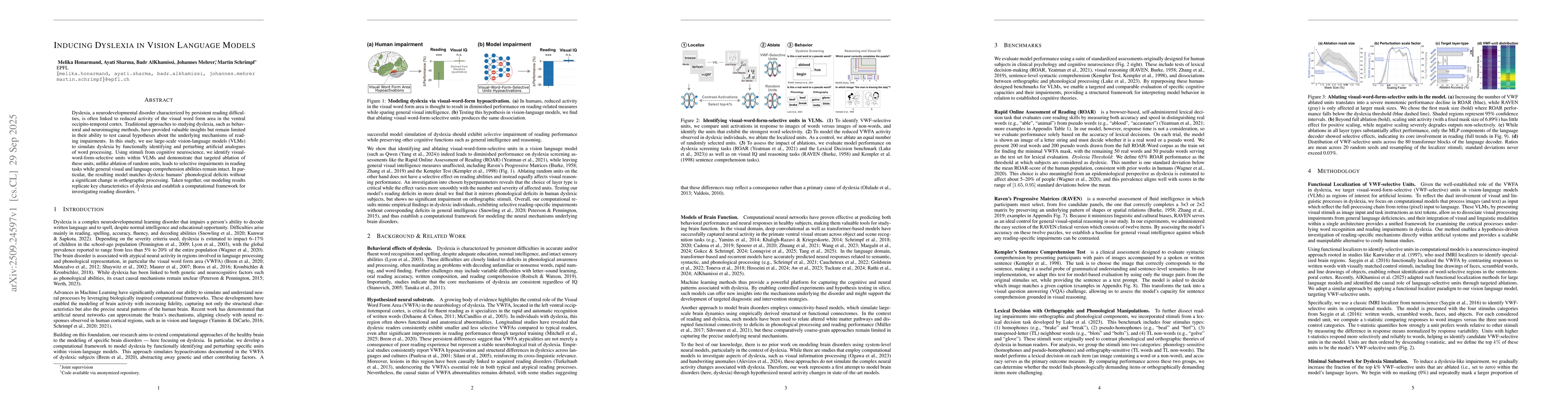 Thumbnail for Inducing Dyslexia in Vision Language Models