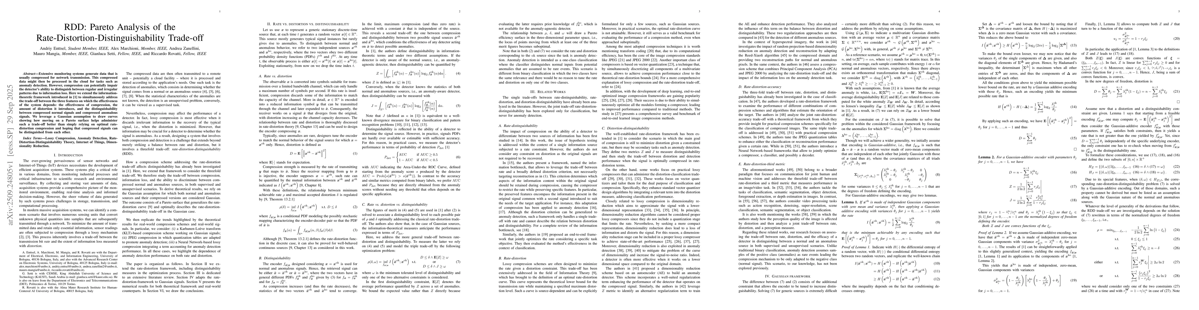 Thumbnail for RDD: Pareto Analysis of the Rate-Distortion-Distinguishability Trade-off