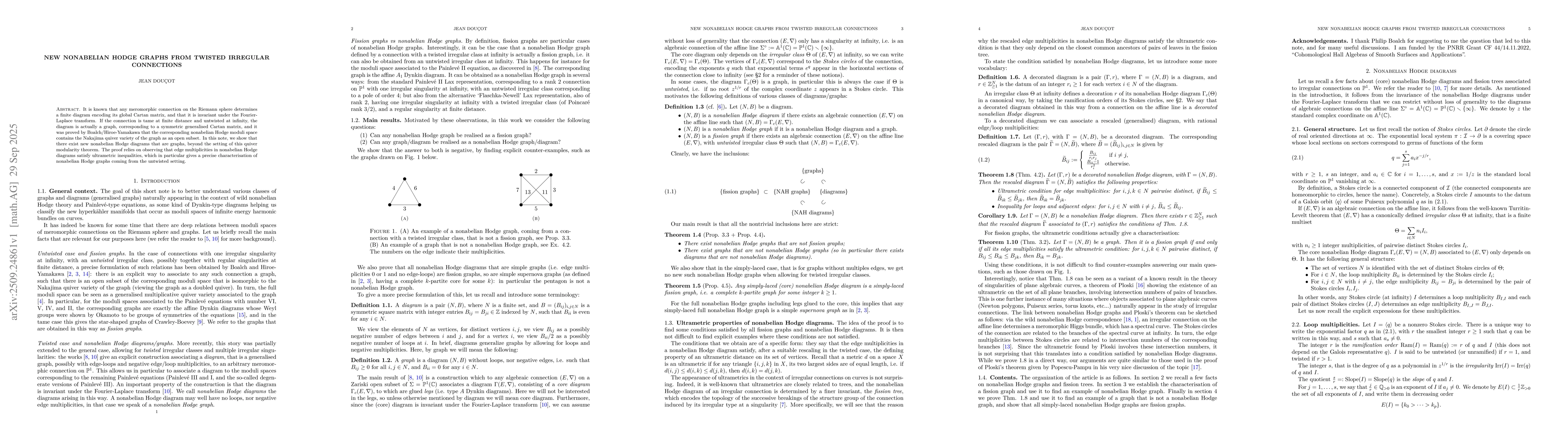 Thumbnail for New nonabelian Hodge graphs from twisted irregular connections