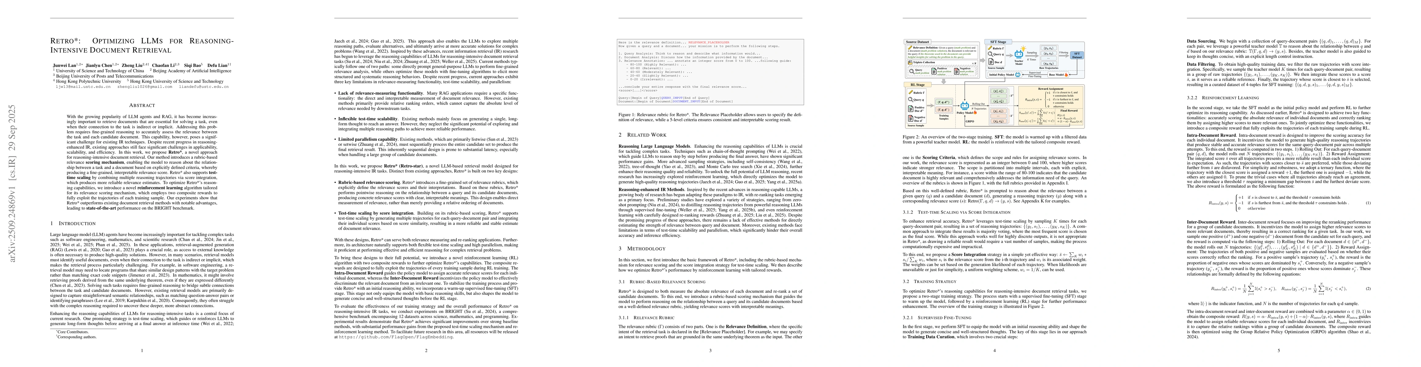 Thumbnail for Retro*: Optimizing LLMs for Reasoning-Intensive Document Retrieval