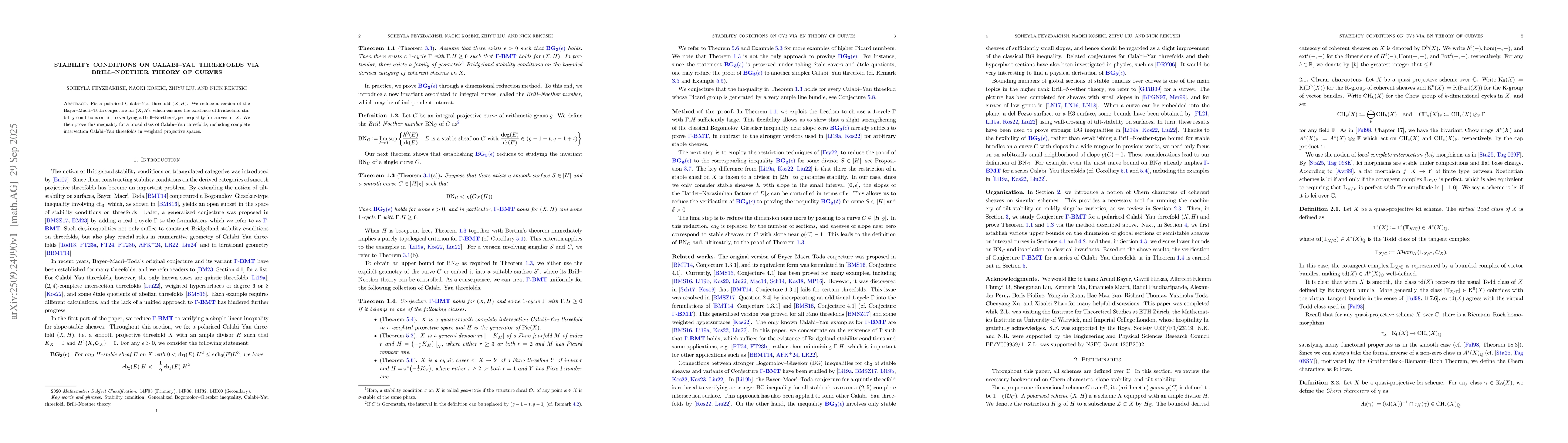 Thumbnail for Stability conditions on Calabi-Yau threefolds via Brill-Noether theory
  of curves