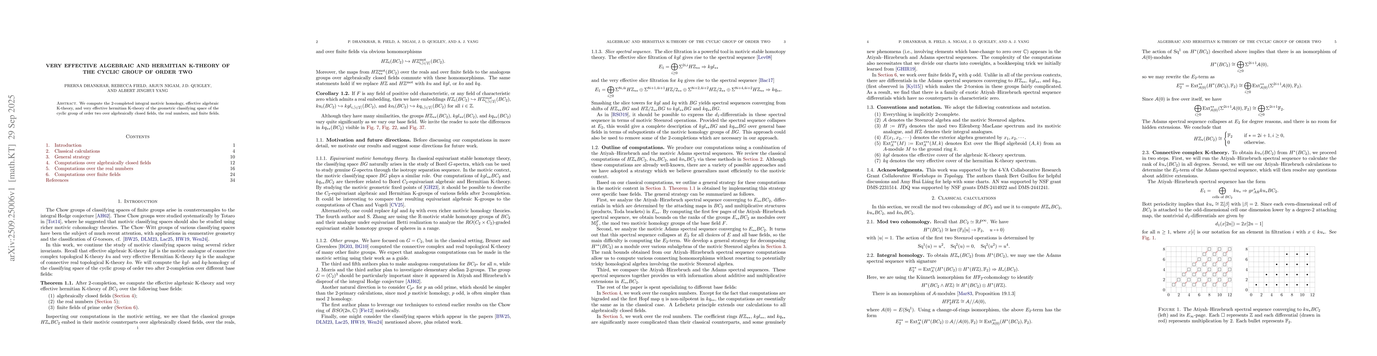 Thumbnail for Very effective algebraic and hermitian K-theory of the cyclic group of
  order two