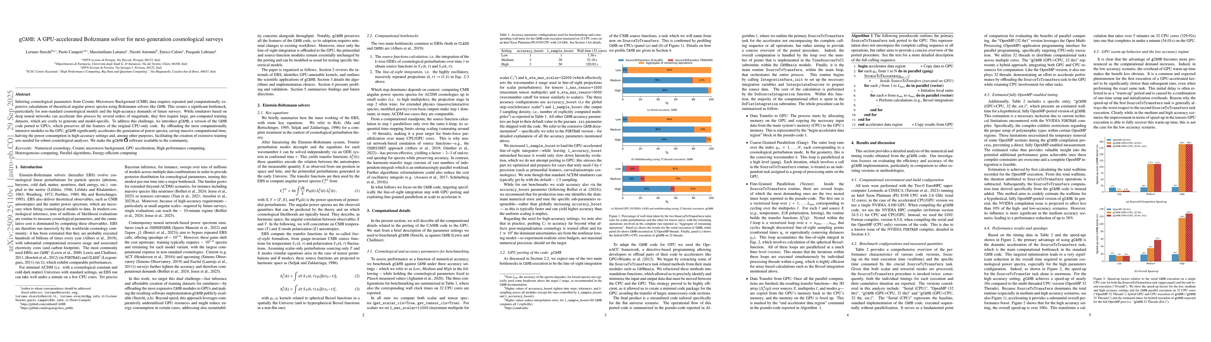Thumbnail for gCAMB: A GPU-accelerated Boltzmann solver for next-generation
  cosmological surveys