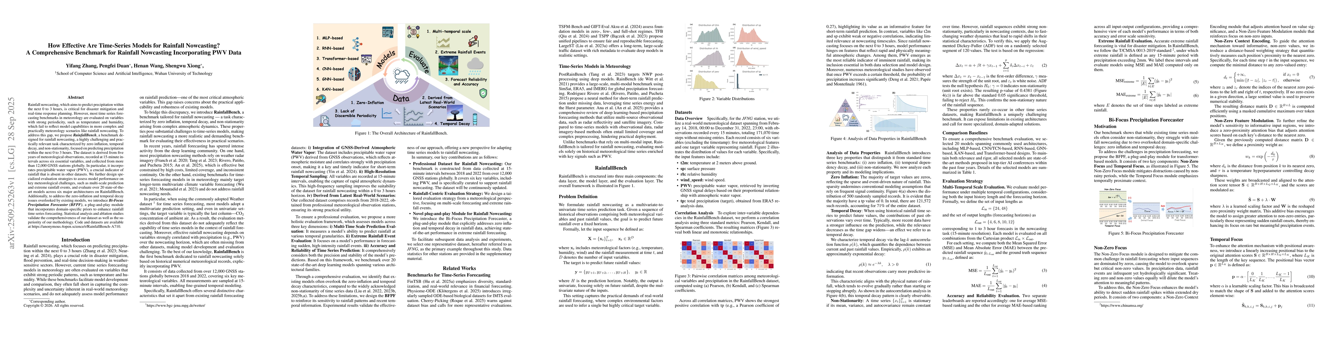 Thumbnail for How Effective Are Time-Series Models for Rainfall Nowcasting? A
  Comprehensive Benchmark for Rainfall Nowcasting Incorporating PWV Data