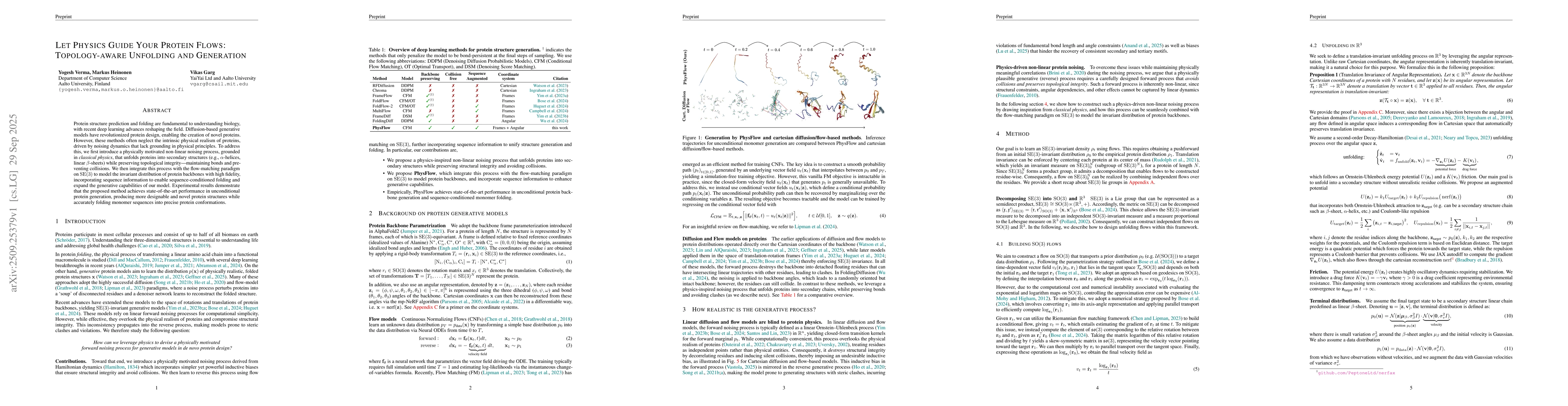 Thumbnail for Let Physics Guide Your Protein Flows: Topology-aware Unfolding and
  Generation