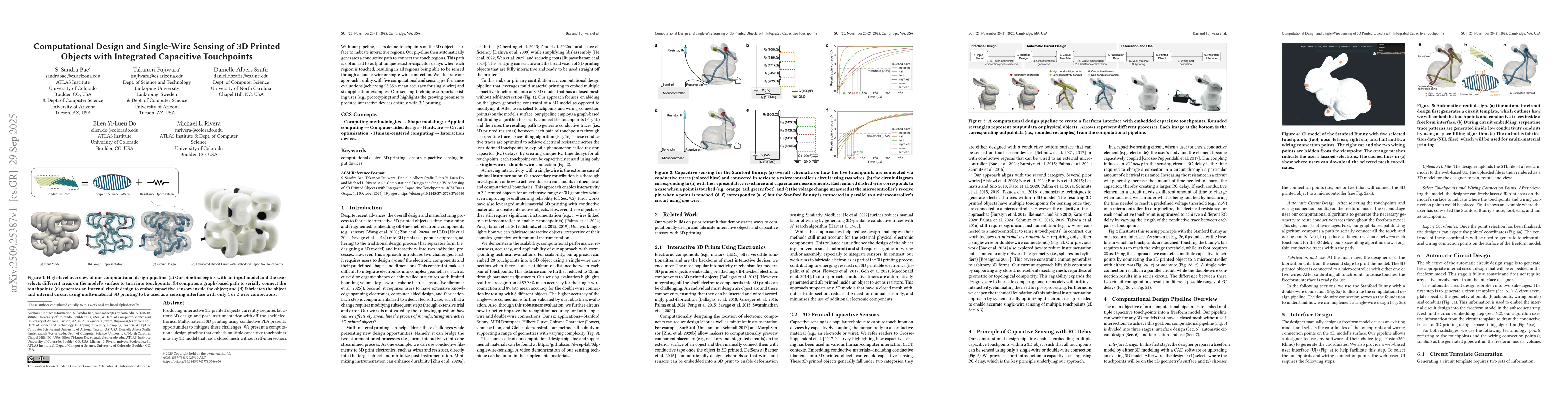 Thumbnail for Computational Design and Single-Wire Sensing of 3D Printed Objects with
  Integrated Capacitive Touchpoints