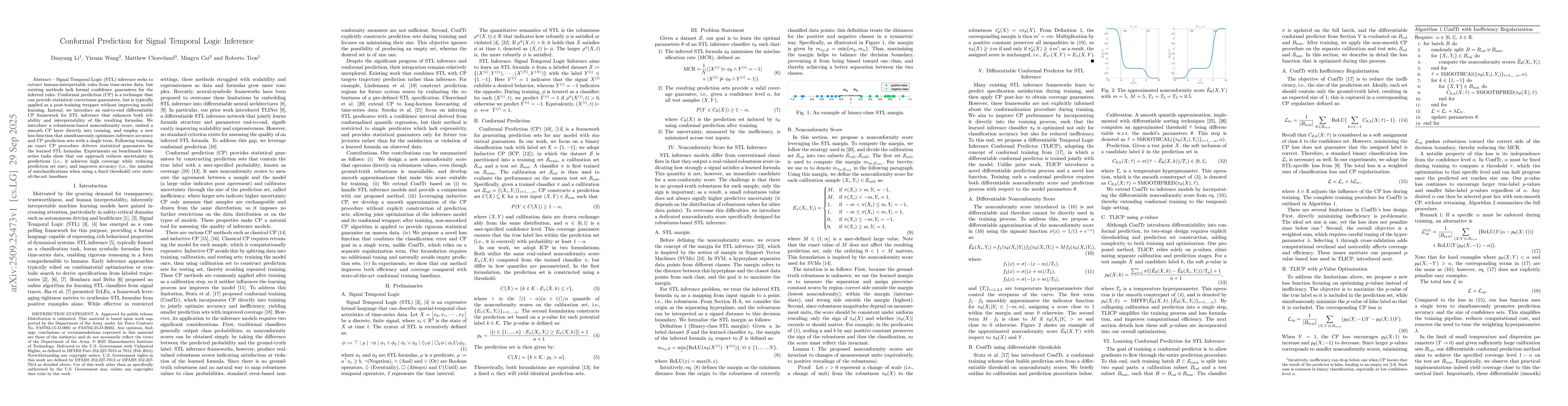 Thumbnail for Conformal Prediction for Signal Temporal Logic Inference