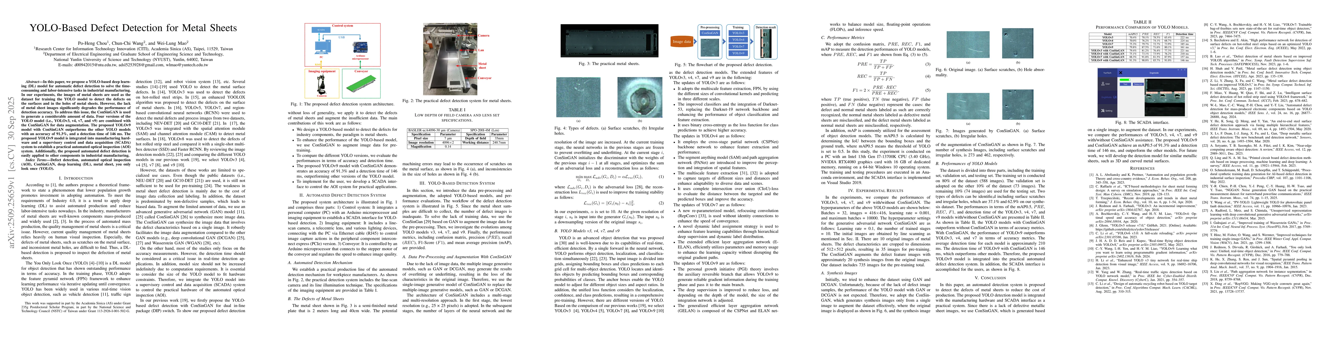 Thumbnail for YOLO-Based Defect Detection for Metal Sheets