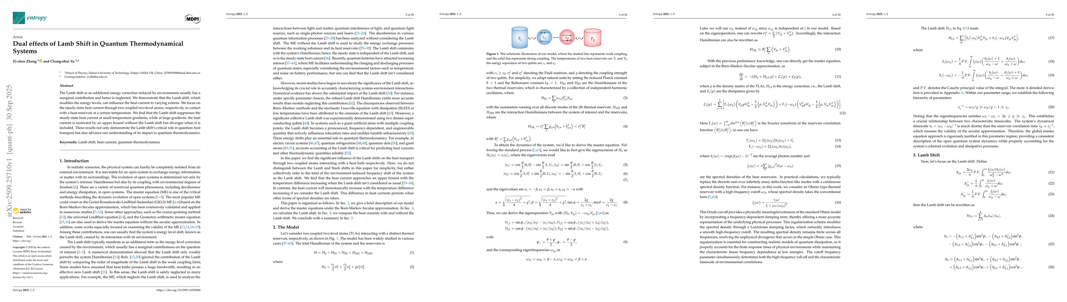 Thumbnail for Dual effects of Lamb Shift in Quantum Thermodynamical Systems