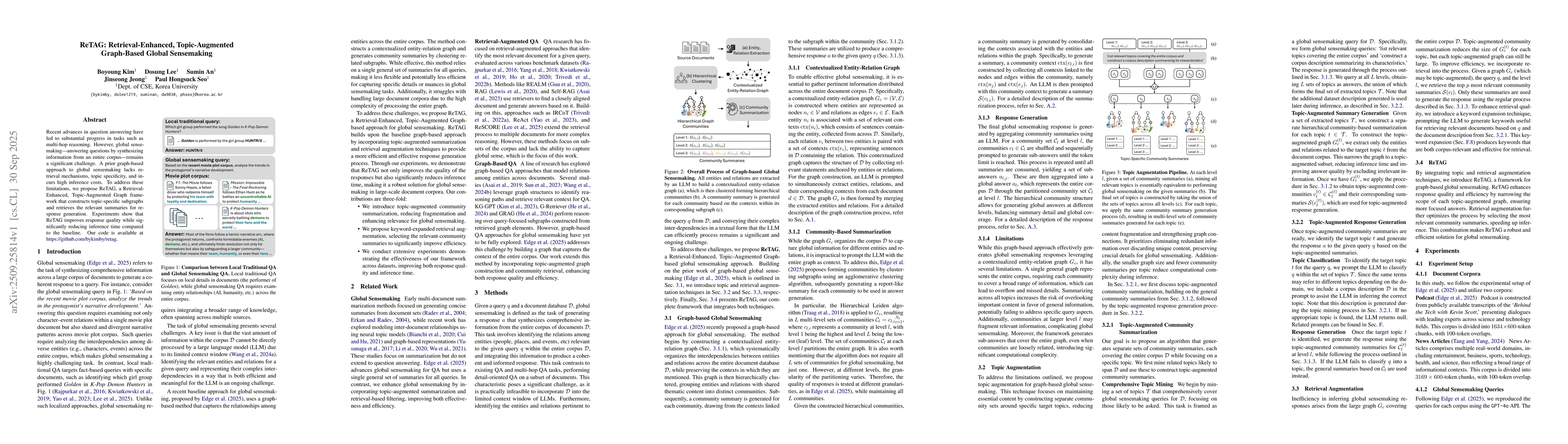 Thumbnail for ReTAG: Retrieval-Enhanced, Topic-Augmented Graph-Based Global
  Sensemaking
